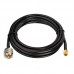 Кабельная сборка UHF-male - Sma-male 0,5 м., кабель 5D-FB CCA