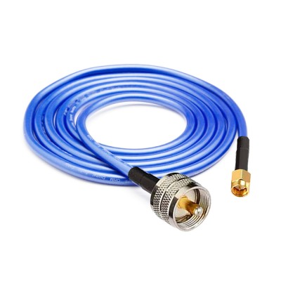 Кабельная сборка UHF-male - Sma-male 15 м., кабель 5D-FB CU (медь) купить в Москве – цена 2900.00 в интернет-магазине МСК-ГСМ