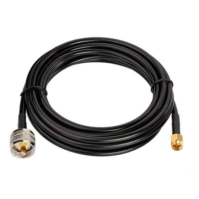 Кабельная сборка UHF-male - Sma-male 20 м., кабель 5D-FB CCA купить в Москве – цена 2560.0000 в интернет-магазине МСК-ГСМ