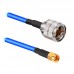 Кабельная сборка UHF-male - Sma-male 5 м., кабель 5D-FB CU (медь) купить в Москве – цена 1500.0000 в интернет-магазине МСК-ГСМ