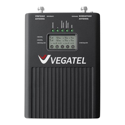 Репитер VEGATEL VT3-1800/3G (LED). Усилитель сотовой связи 2G и интернета 3G, 4G, LTE двухдиапазонный. Площадь действия до 1000 м2 купить в Москве – цена 54540.0000 в интернет-магазине МСК-ГСМ