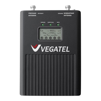 Репитер VEGATEL VT3-3G. Усилитель сотовой связи и интернета 3G. Площадь действия до 1300 м2 купить в Москве – цена 53802.0000 в интернет-магазине МСК-ГСМ