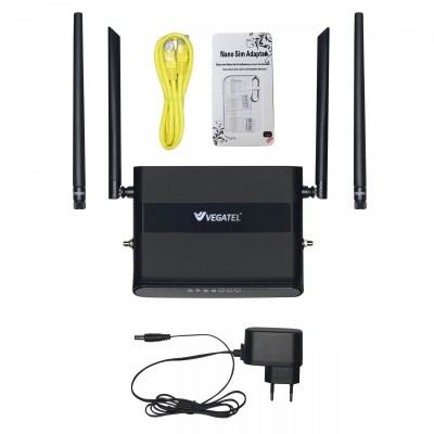 Роутер 4G VEGATEL VR6 Wi-Fi-2,4/5 купить в Москве – цена 10710.00 в интернет-магазине МСК-ГСМ